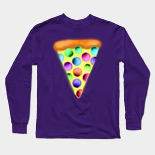 Rainbow Pepperoni Pizza! Long Sleeve T-Shirt